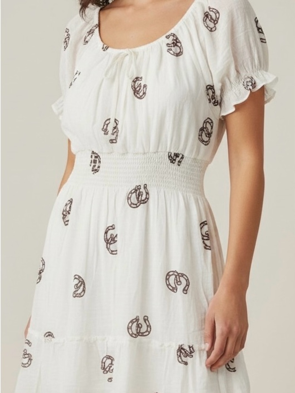 Kindred by Anthropologie embroidered horse shoes, women’s size 3X NWT